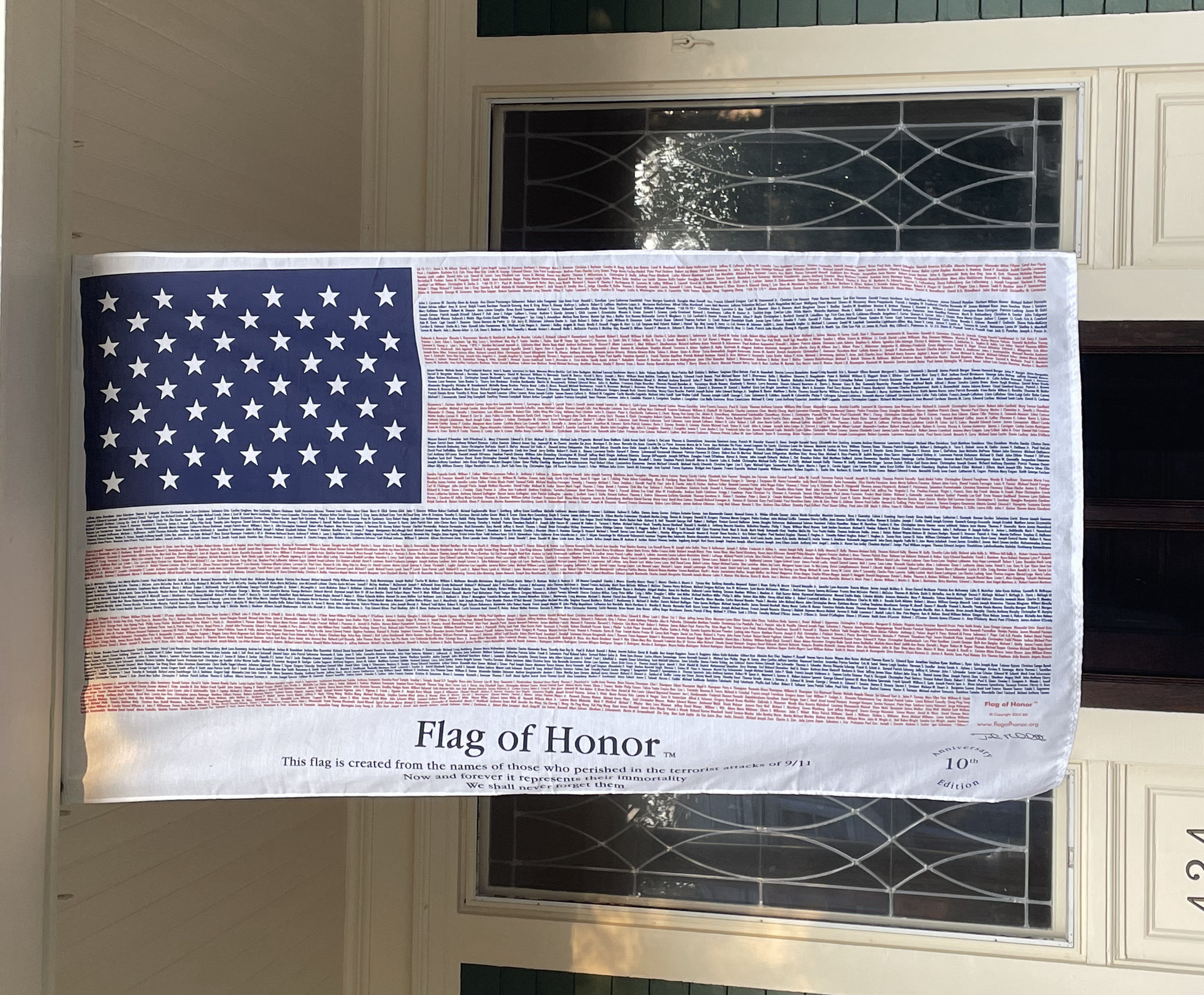 Flag On My Porch 2021